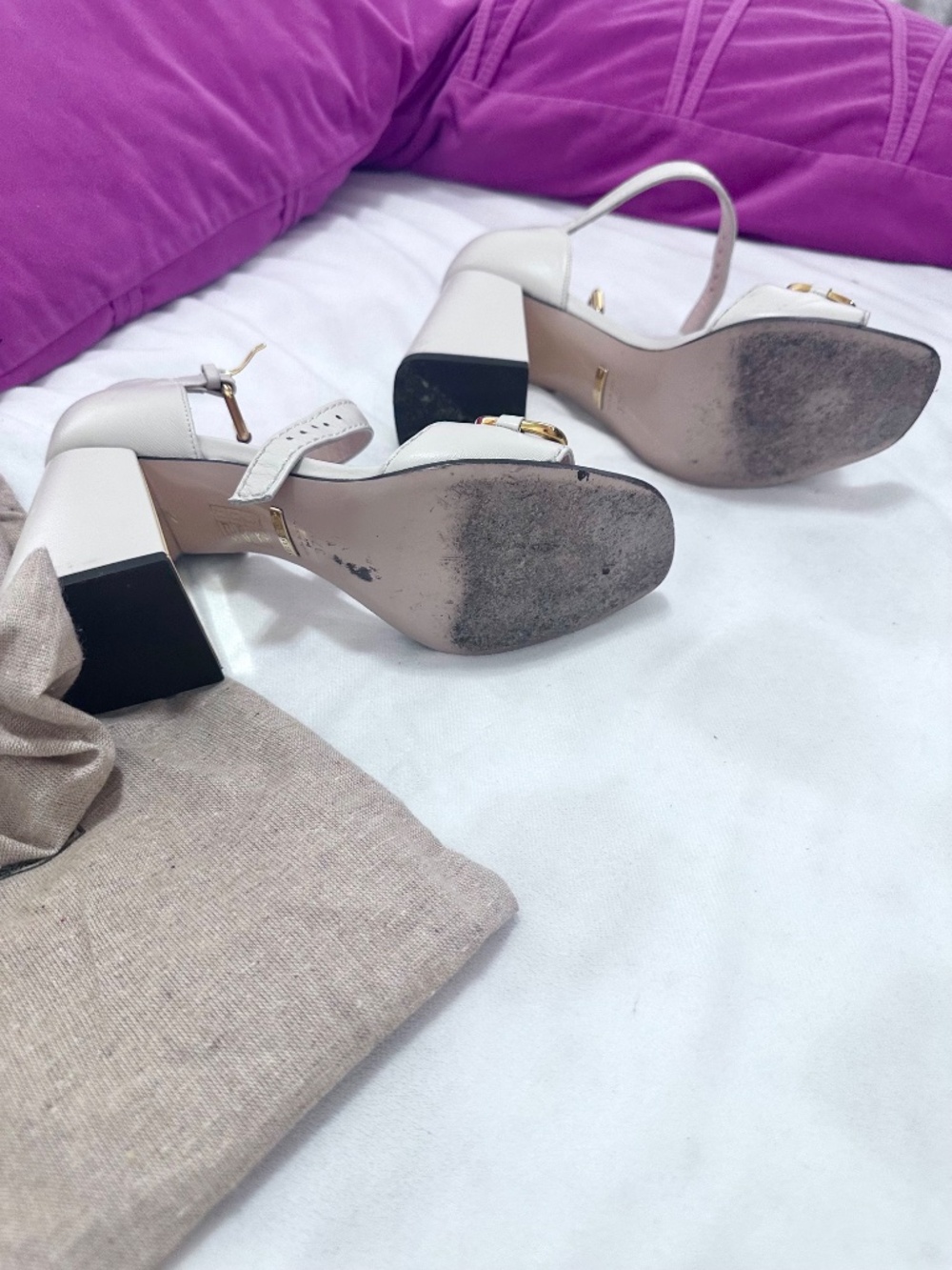 Authentic Gucci Horsebit Sandals - Picture 3 of 6